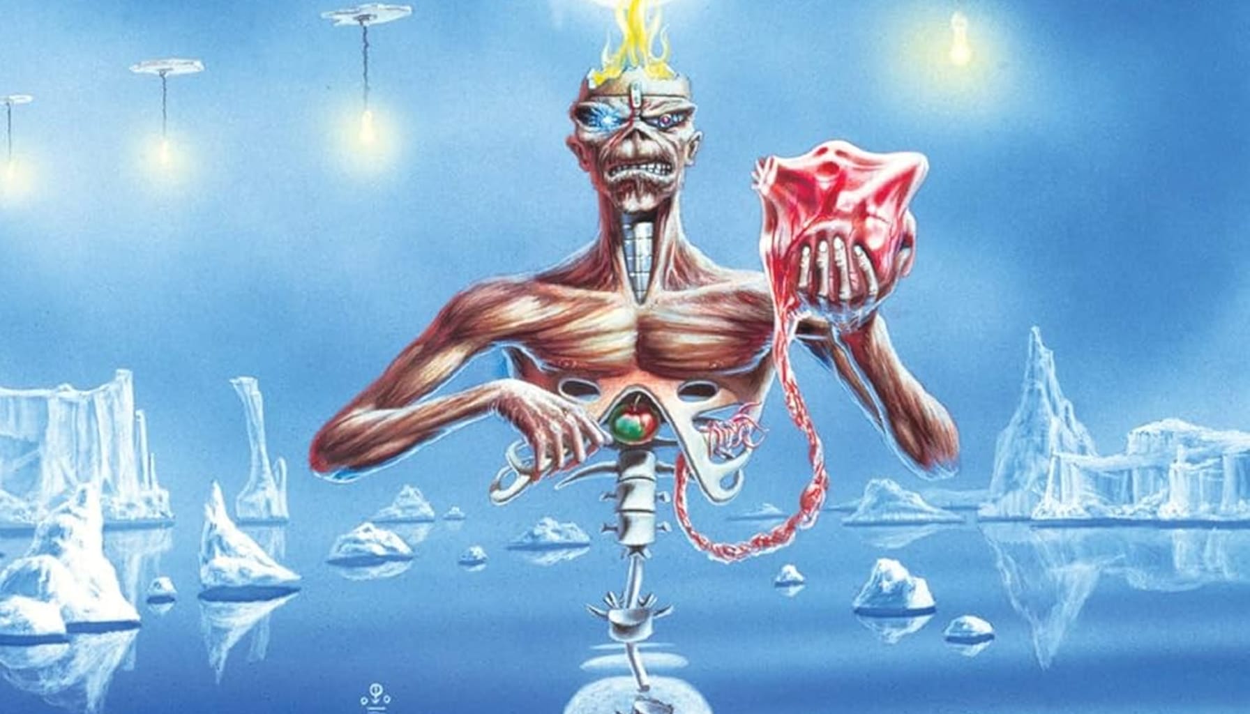 Album artwork for Iron Maiden's "Seventh Son of a Seventh Son" (1988)