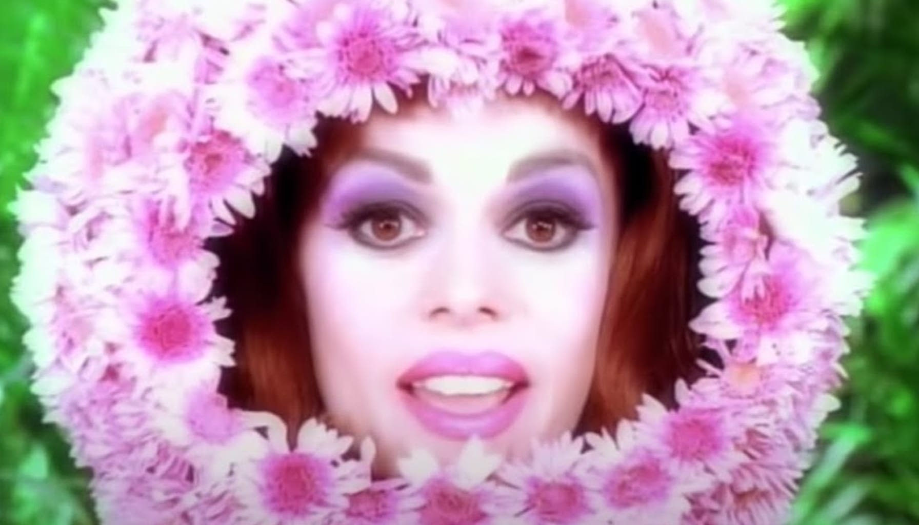 Still from the video for Deee-Lite's "Power of Love"