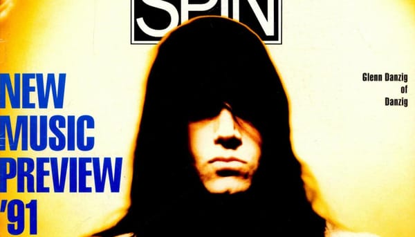 Cropped version of SPIN's New Music Preview '91 cover